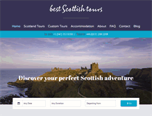 Tablet Screenshot of best-scottish-tours.co.uk